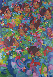 Botschaften an unsere  Töchter, 70x100 cm, 2011